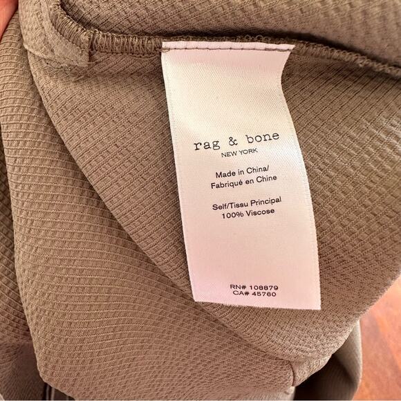 Rag & Bone Tia Tank Jumpsuit in Light Olive size 10 - Picture 12 of 13